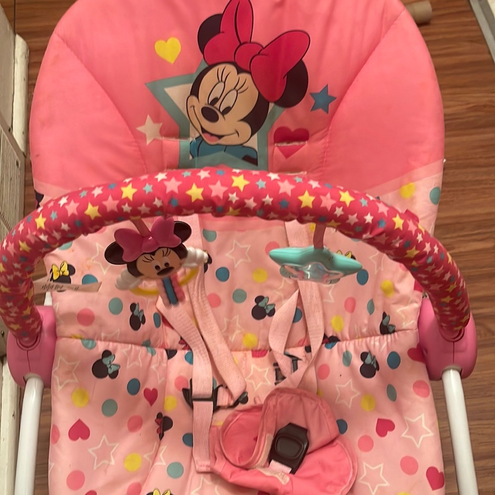 A kids Minnie Mouse rocker